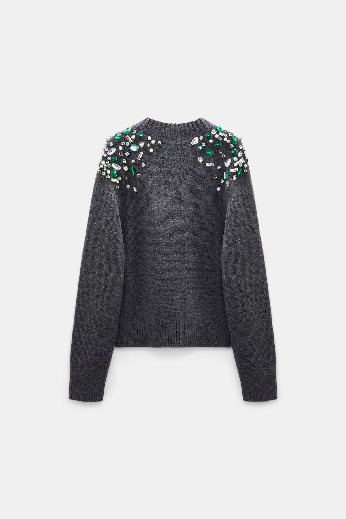 Dorothee Schumacher Cardigan Embellished Coolness Stereo Gray