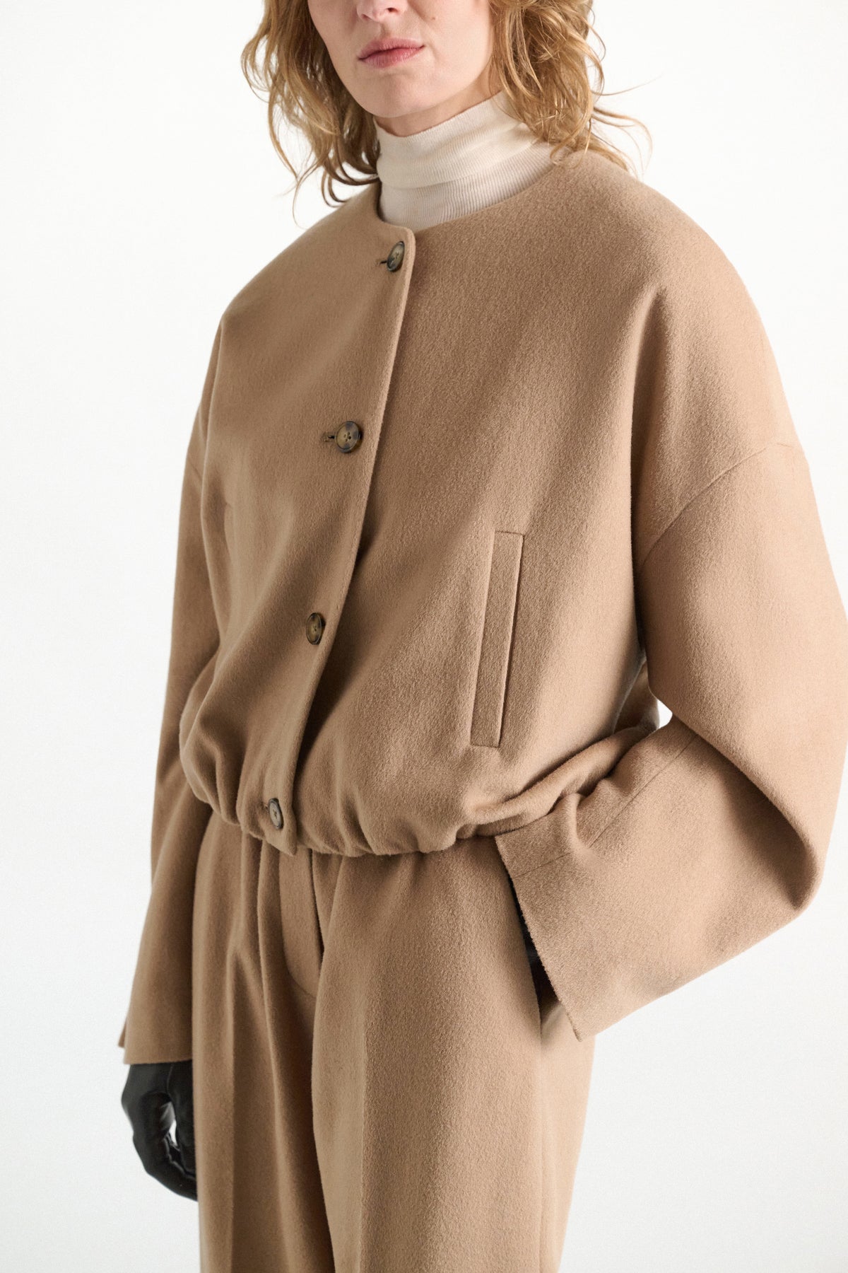 Dorothee Schumacher Jacke Soft Silhouettes Almond