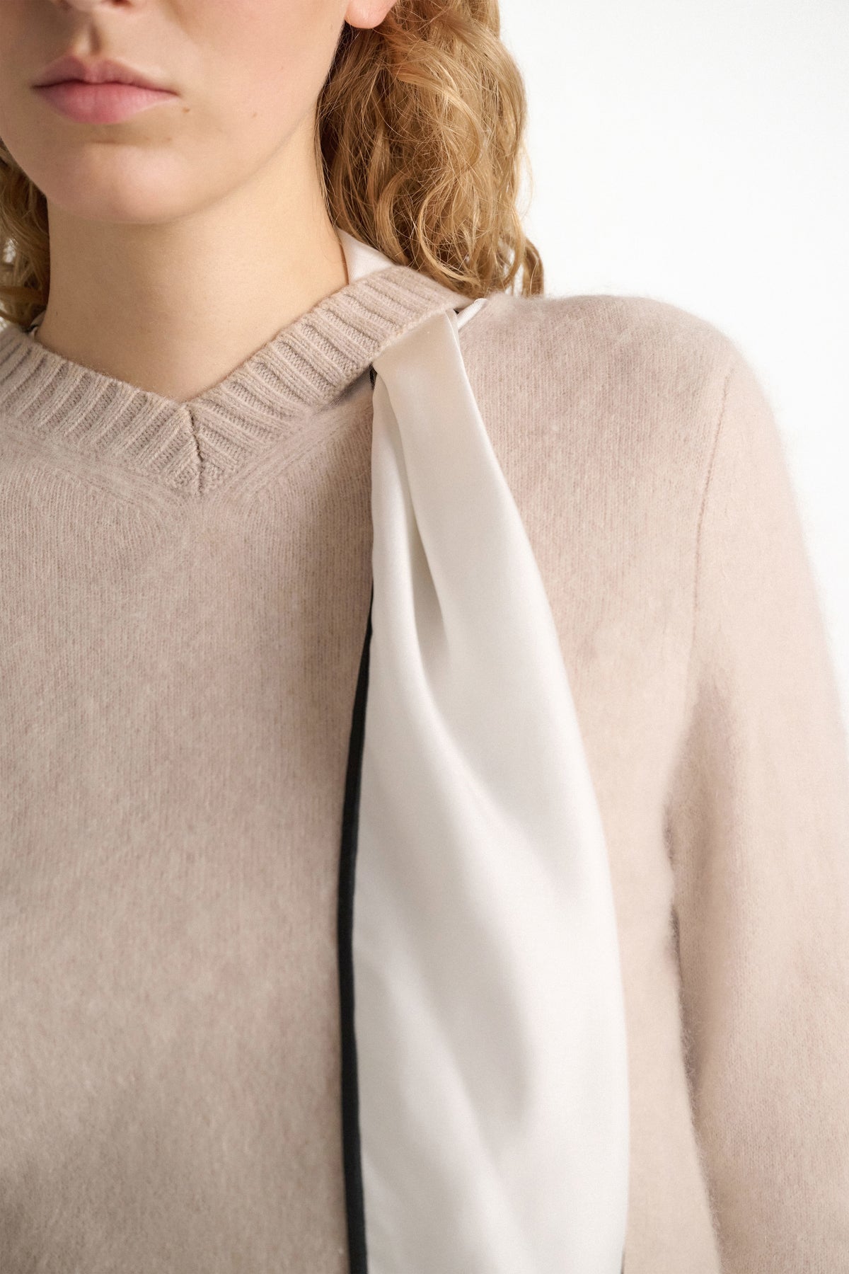 Dorothee Schumacher Pullover Fluffy Statements Almond