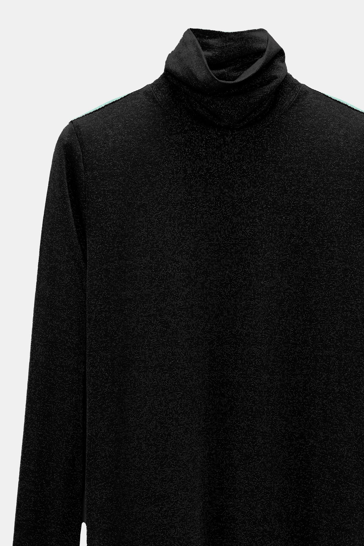 Dorothee Schumacher Shirt Soft Shimmer Vinyl Black