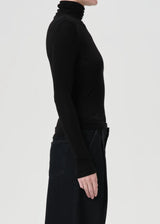 Agolde Turtleneck Pascale Black