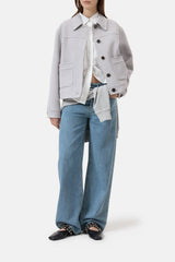 Closed Blouson Mud Grey