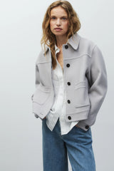 Closed Blouson Mud Grey