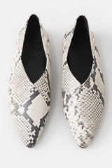 Closed Ballerinas Leder