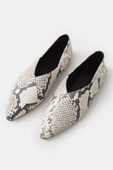 Closed Ballerinas Leder