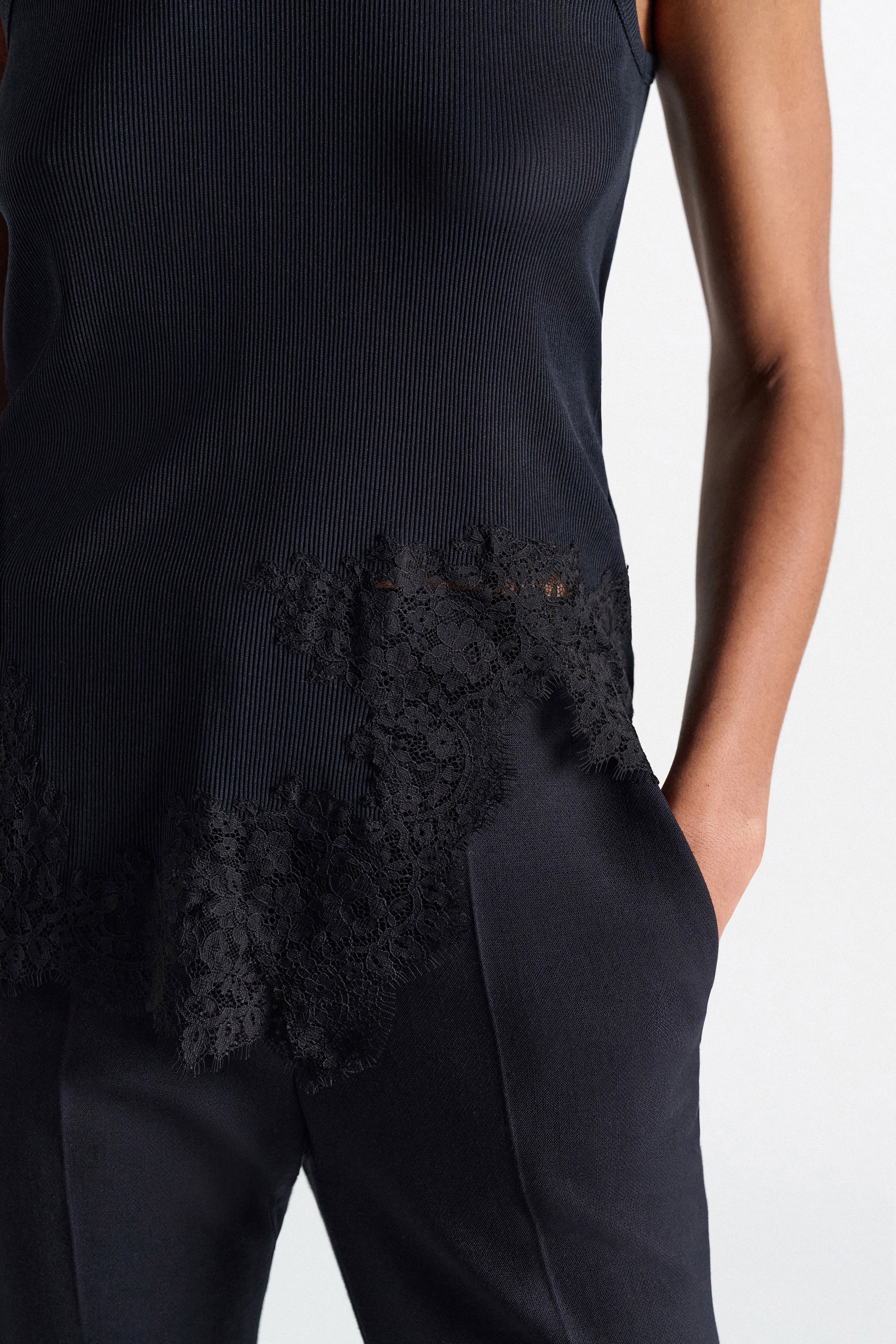 Dorothee Schumacher Top Pure Sleekness Navy