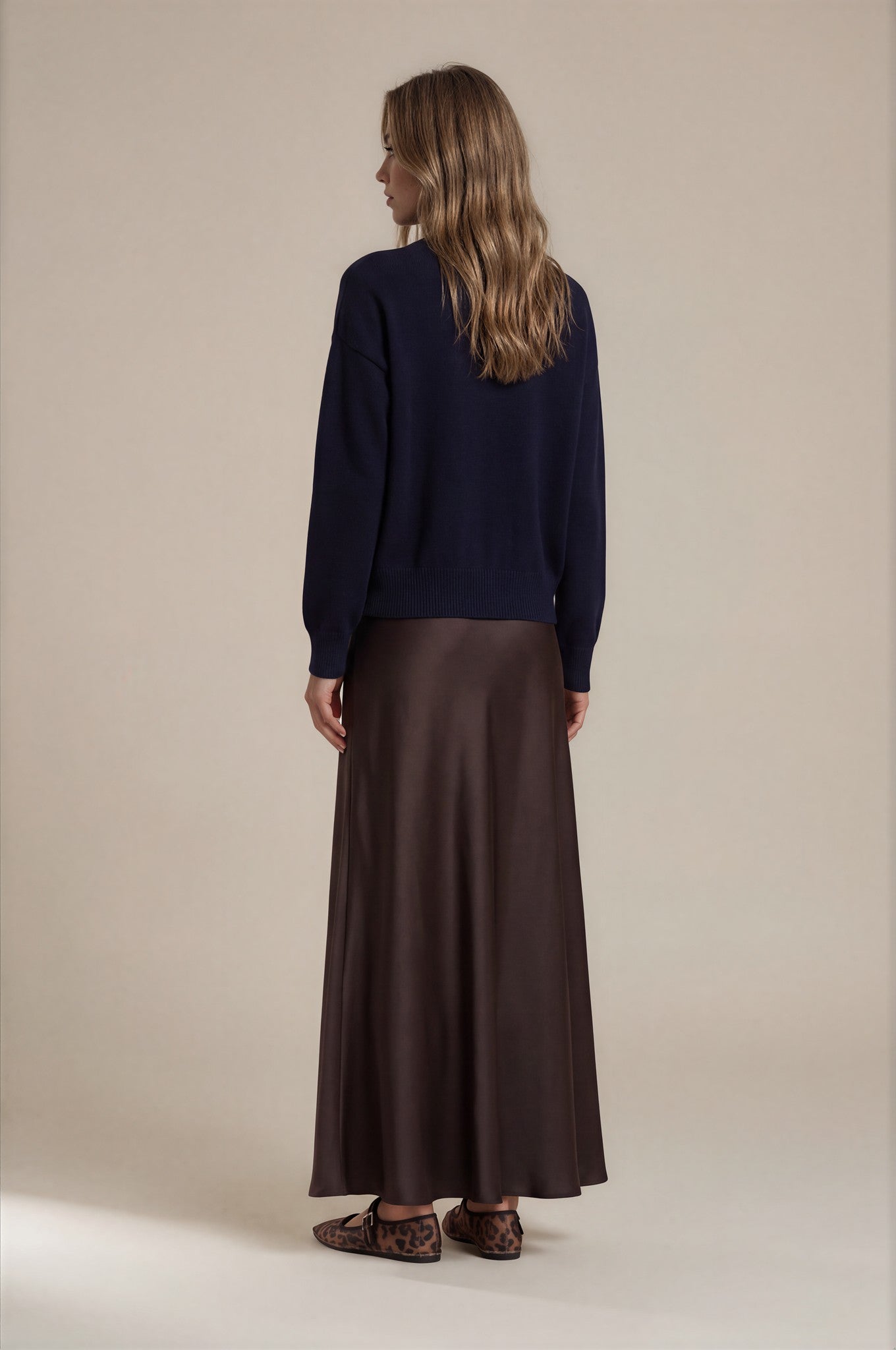 Sem Per Lei Rock Satin Marron