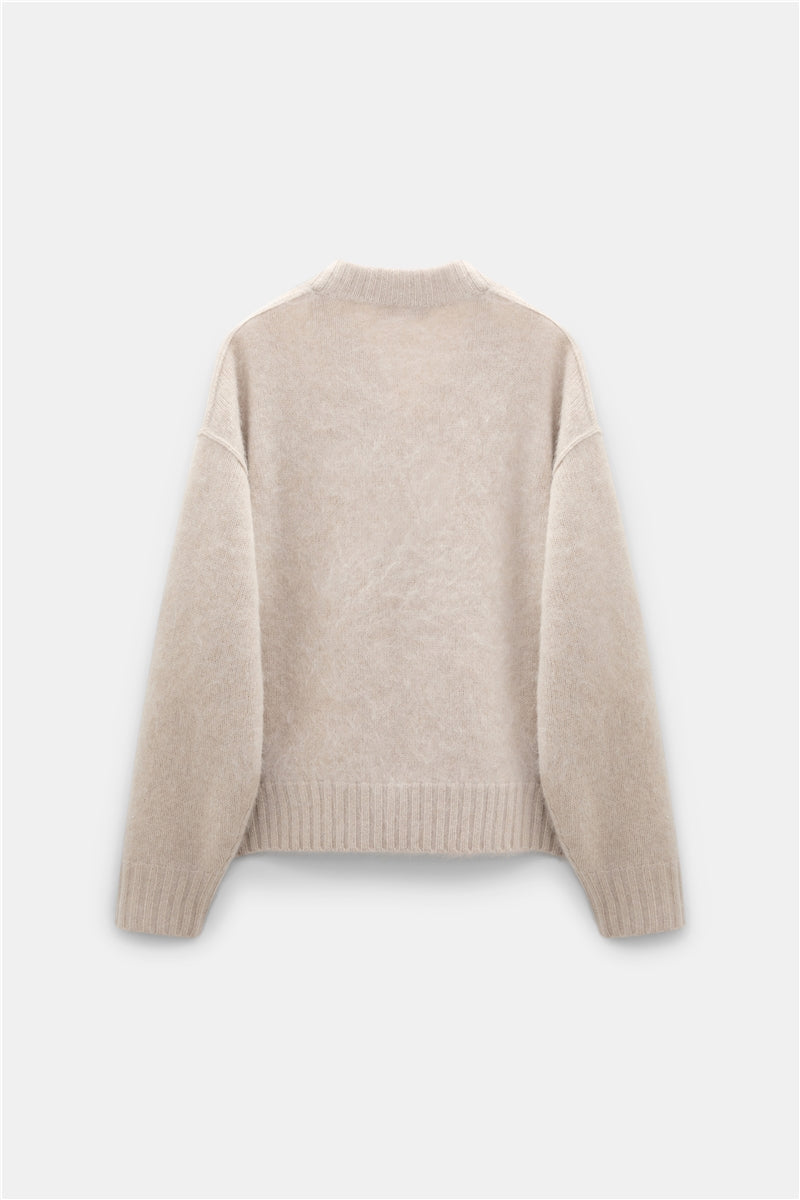Dorothee Schumacher Pullover Fluffy Statements Almond