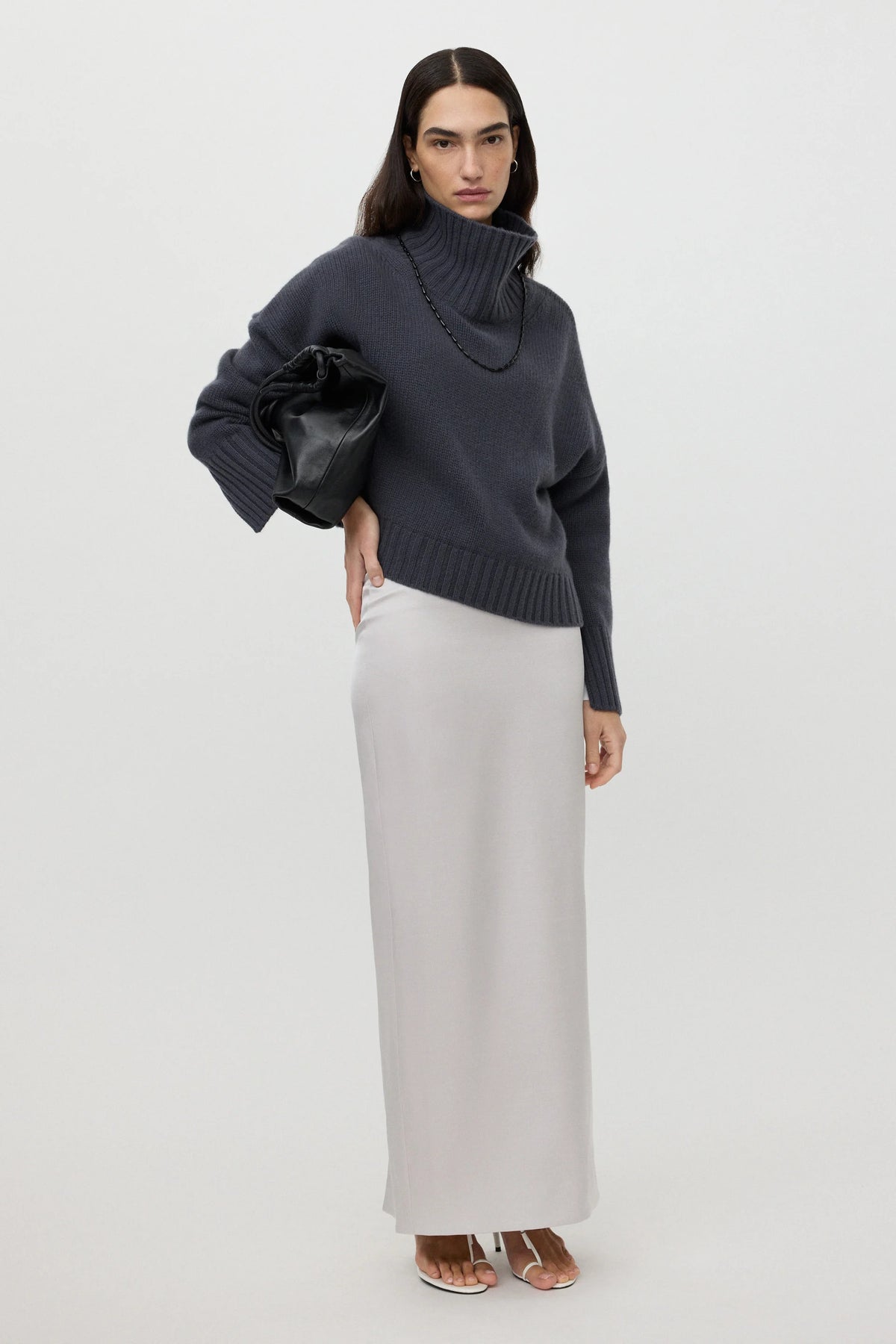 Softgoat Turtleneck Girlfriend Anthracite