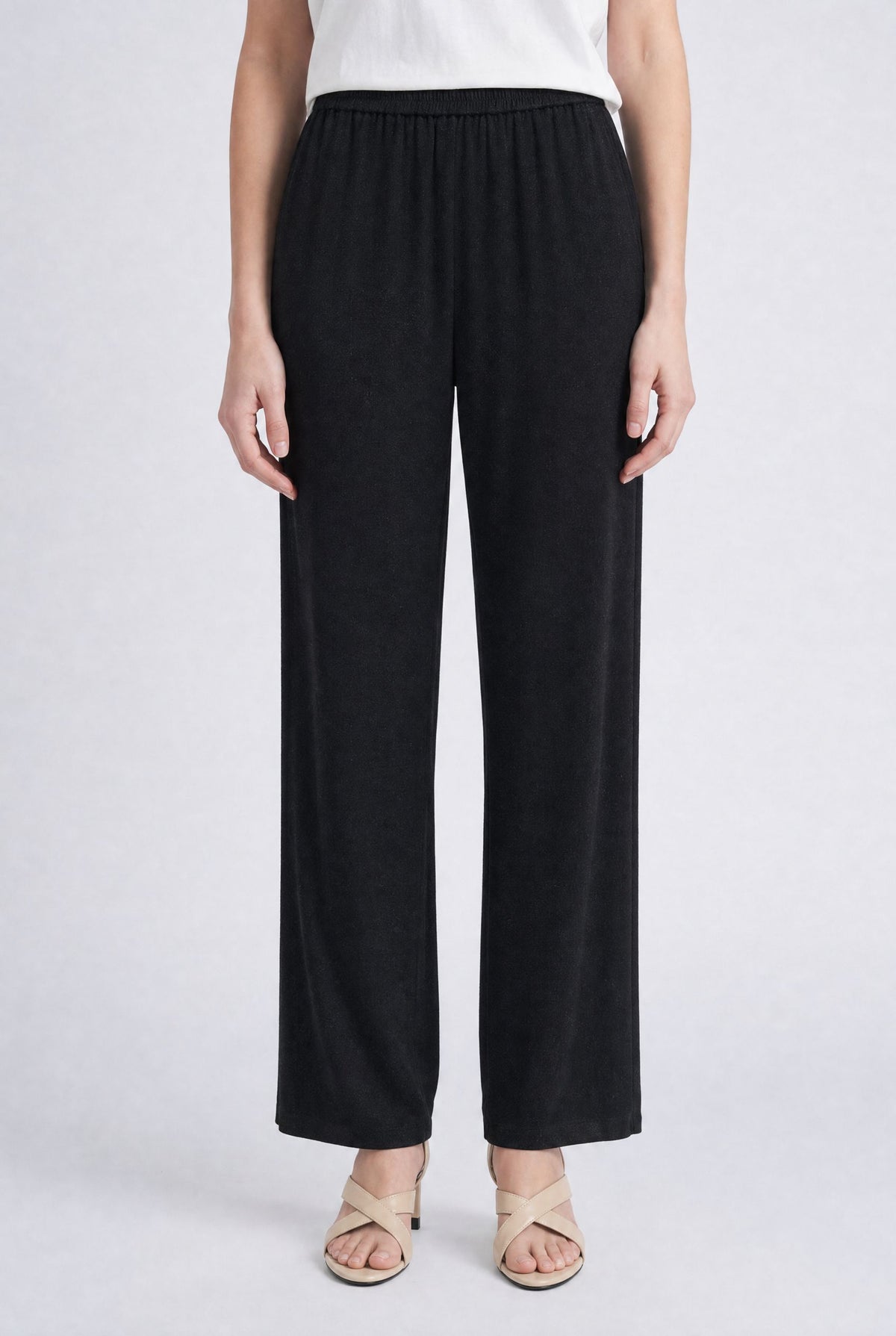 Pantalon Lurex Noir