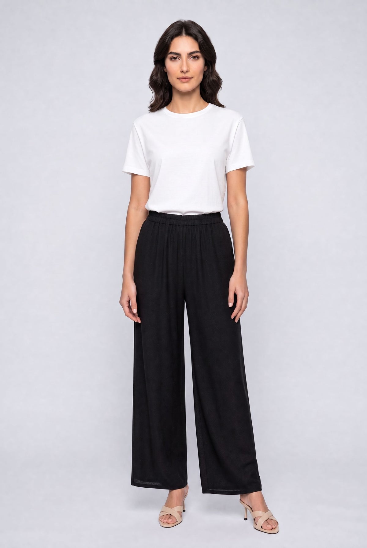 Pantalon Lurex Noir