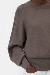 Closed Pullover Wool Barken