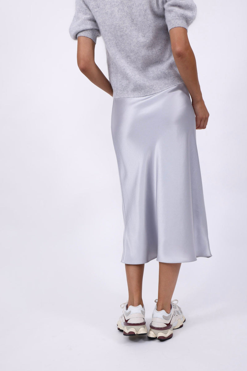 Herzensangelegenheit Pullover Short Aluminium