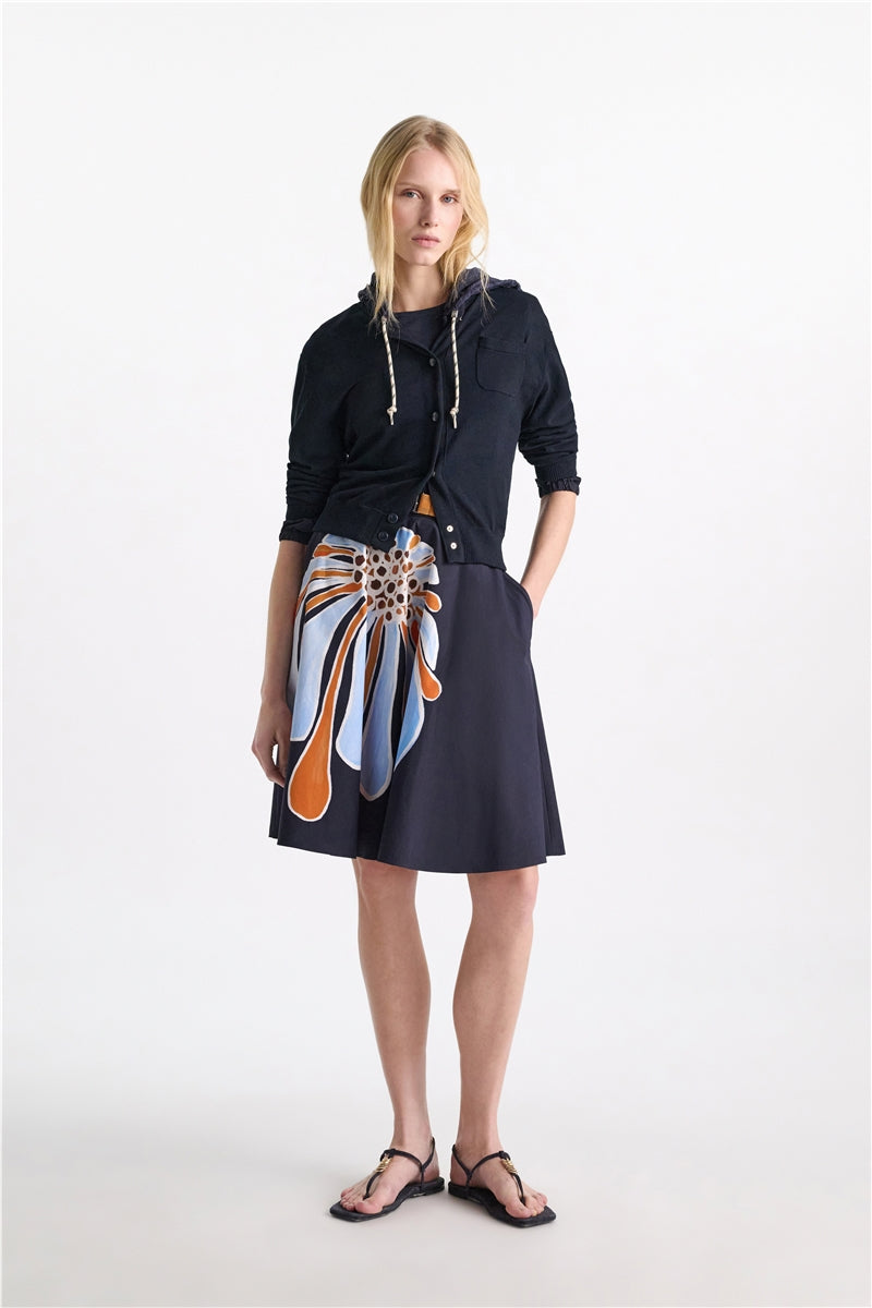 Schumacher Cardigan Refined Essentials Navy