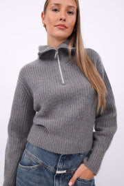 Herzensangelegenheit Half Zip Metal