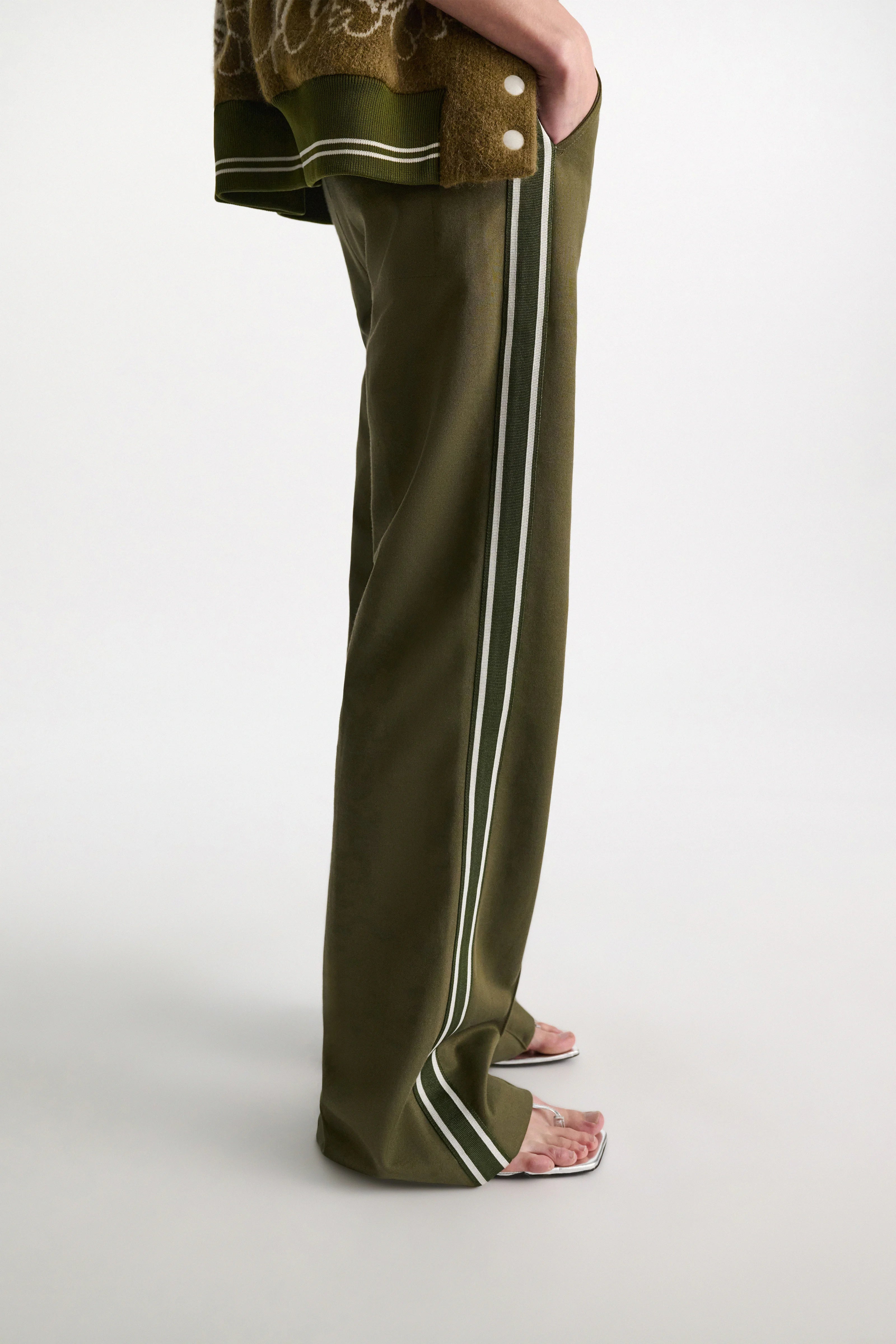 Dorothee Schumacher Hose Everyday Oliv