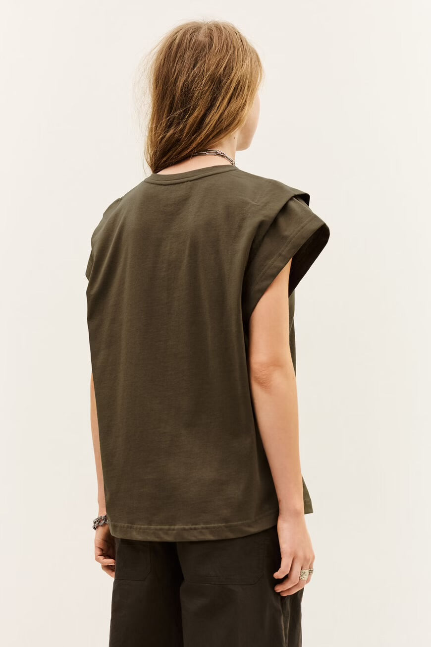 Ba&sh T-Shirt Pio Moka