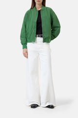 Closed Bomber Green