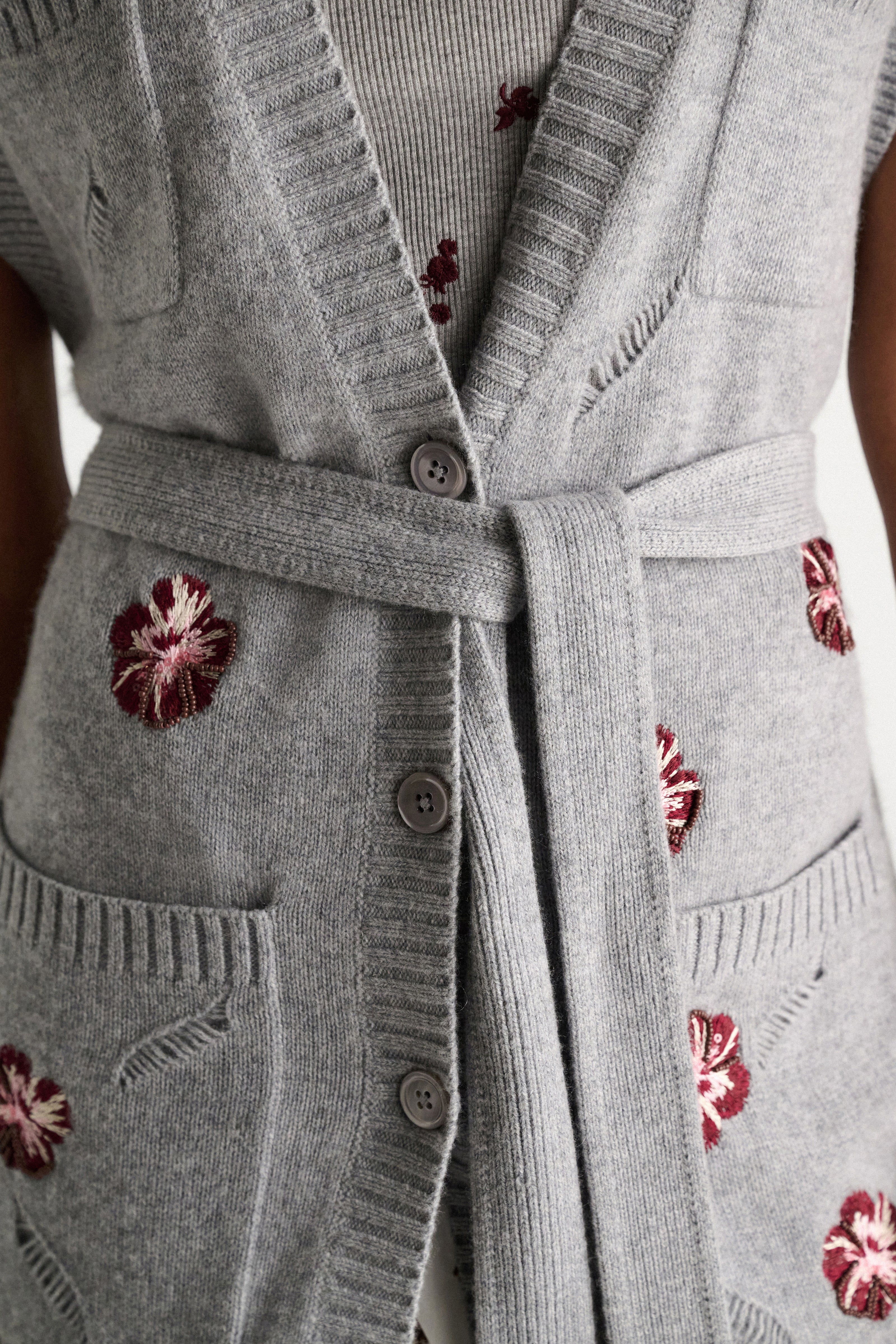 Dorothee Schumacher Gilet Blooming Statement