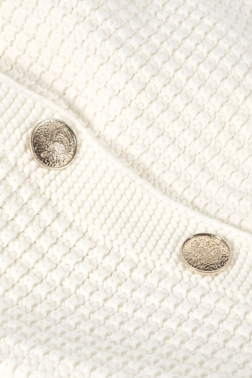 Ba&sh Cardigan Garance Ecru