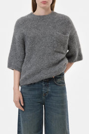 Closed Pullover Short Melange