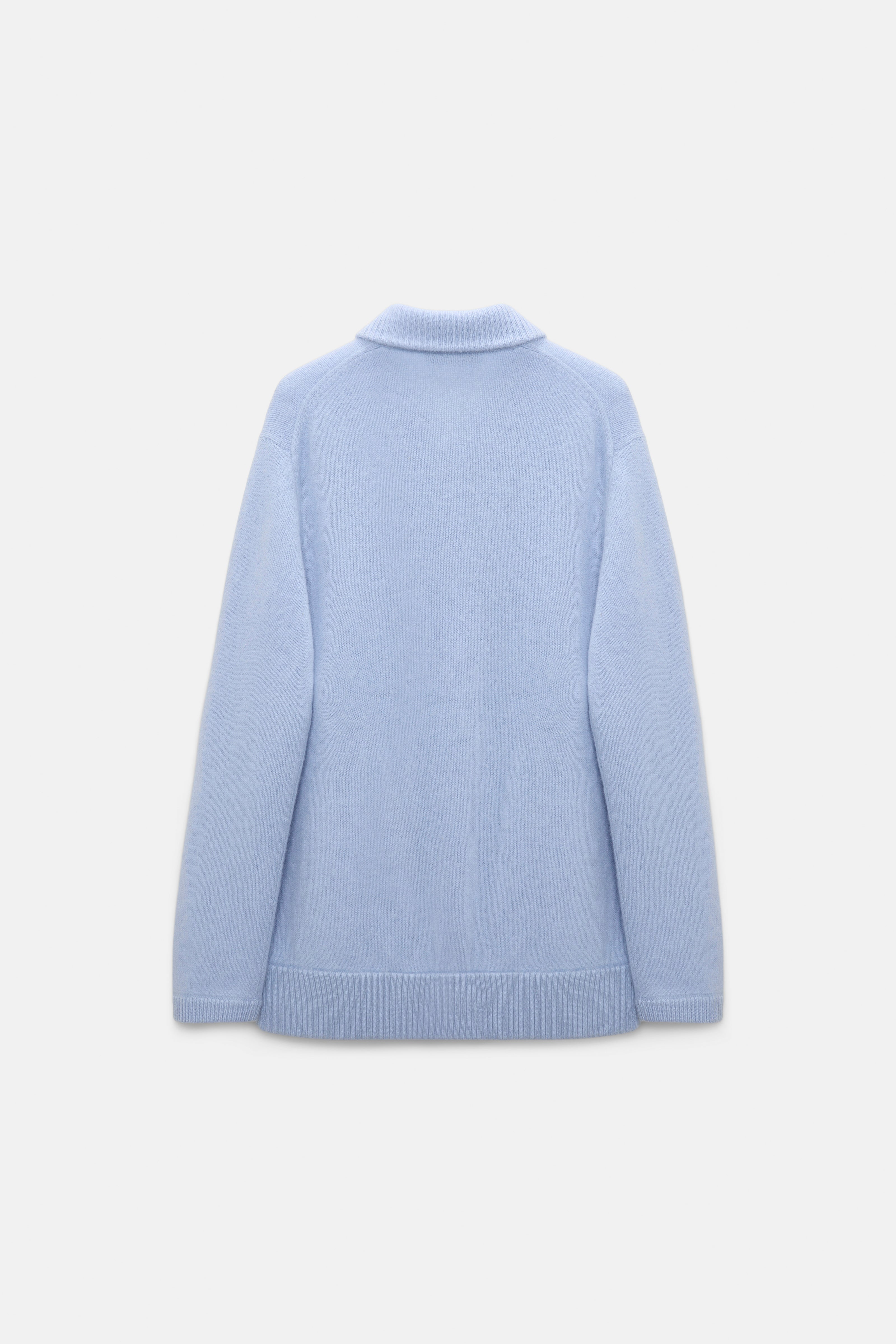 Dorothee Schumacher Cardigan Fluffy Statements Arctic