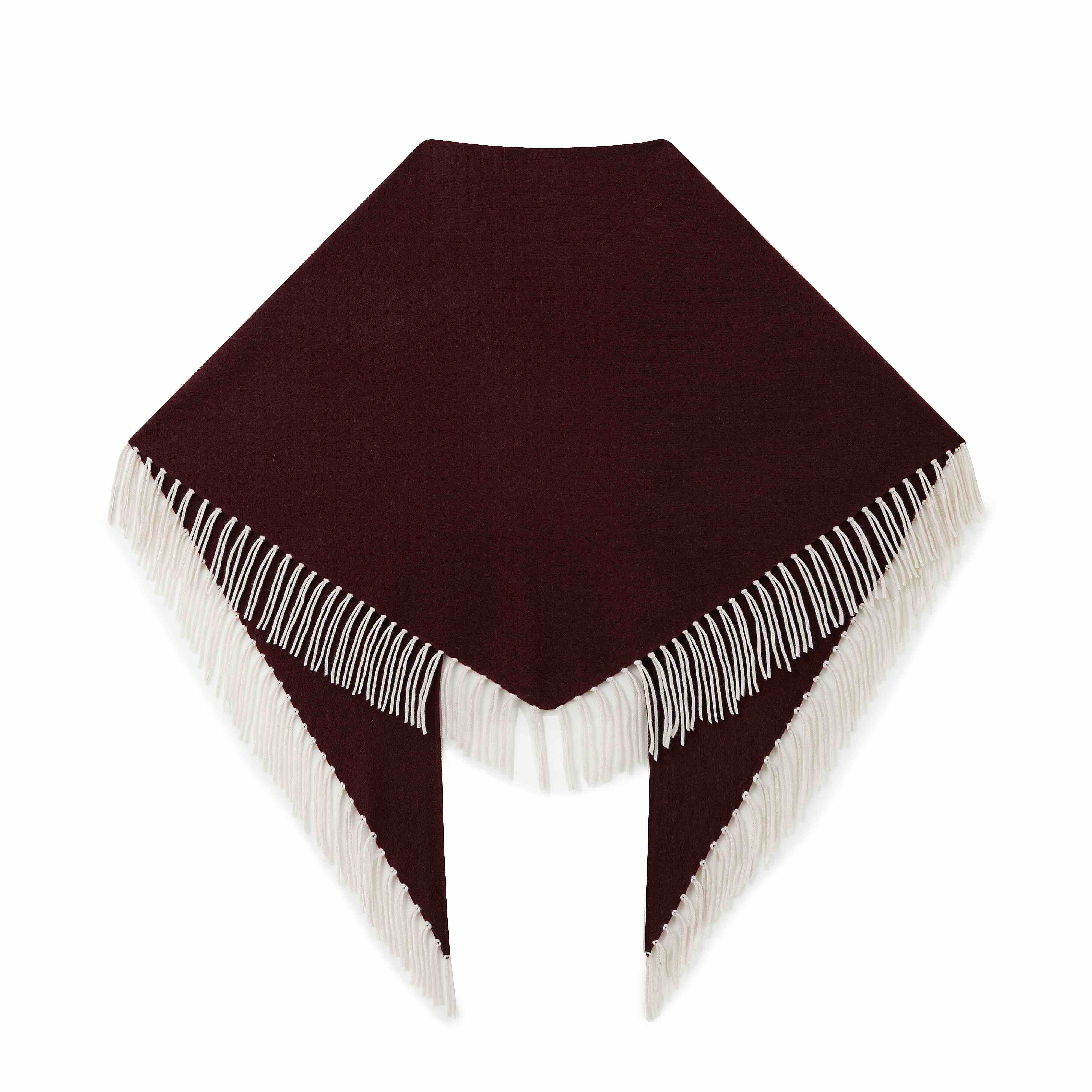 Herzens Tuch Mila Dark Burgundy