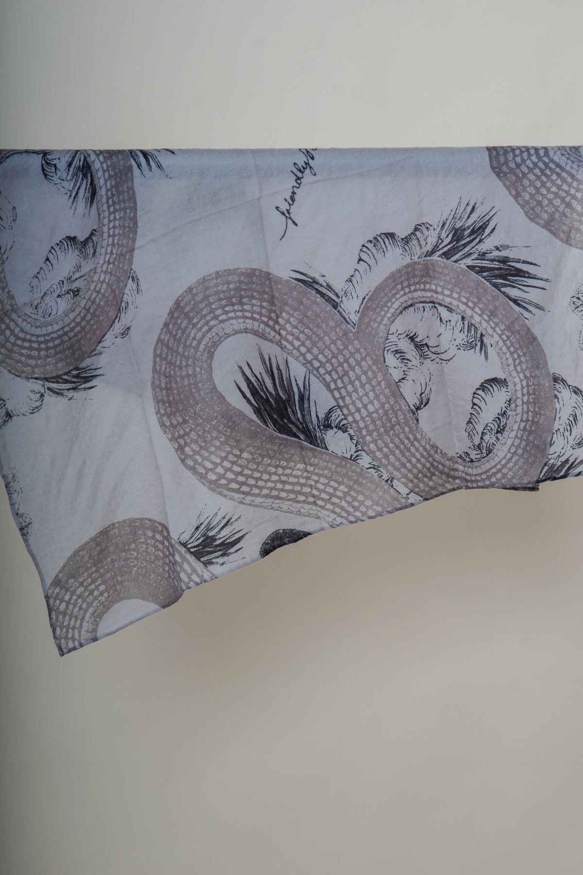 FH Tørklæde Midicube Garden Eden Taupe