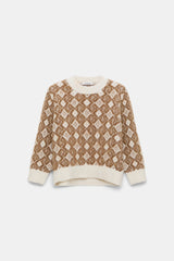 Dorothee Schumacher Pullover Soft Graphics Sherry