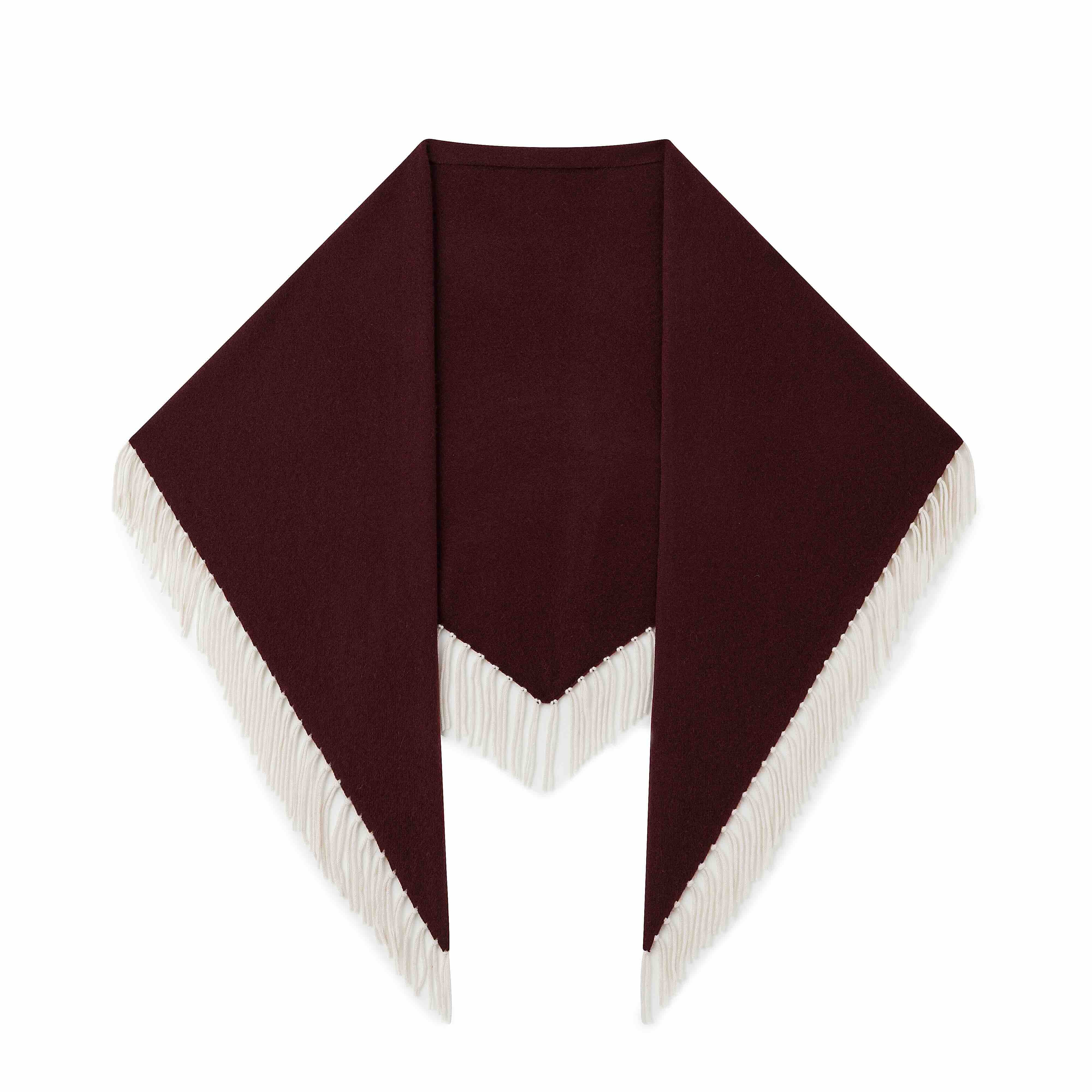 Herzens Tuch Mila Dark Burgundy