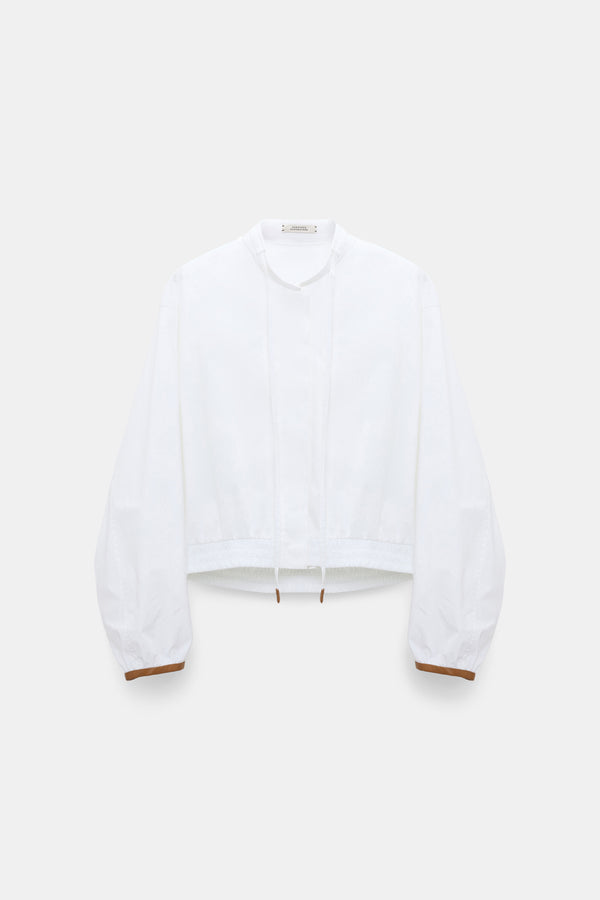 Dorothee Schumacher Bluse Poplin Power Weiß