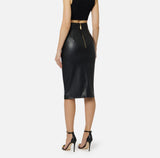Elisabetta Franchi skirt emblem Nero