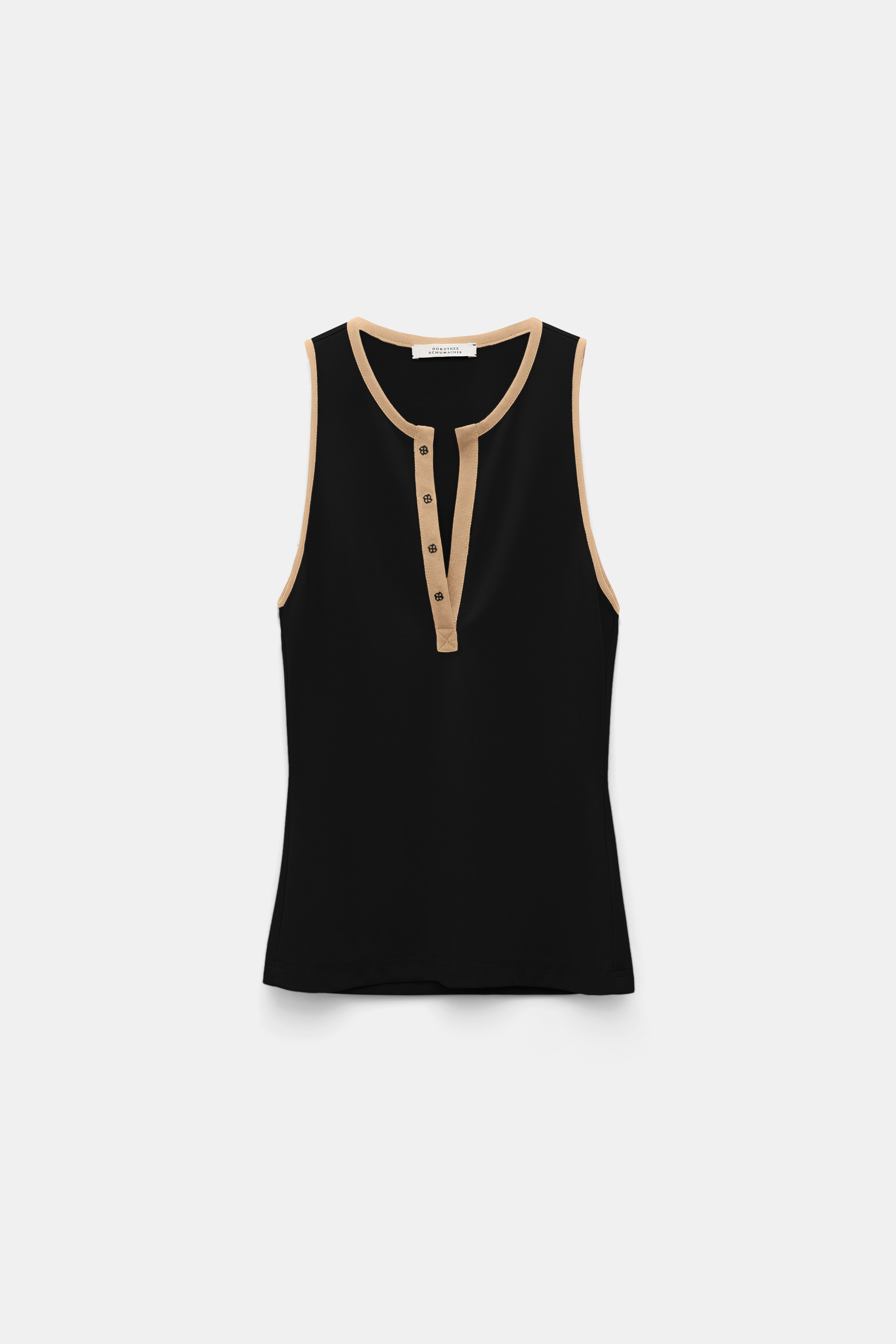 Dorothee Schumacher Top Light Essence Black