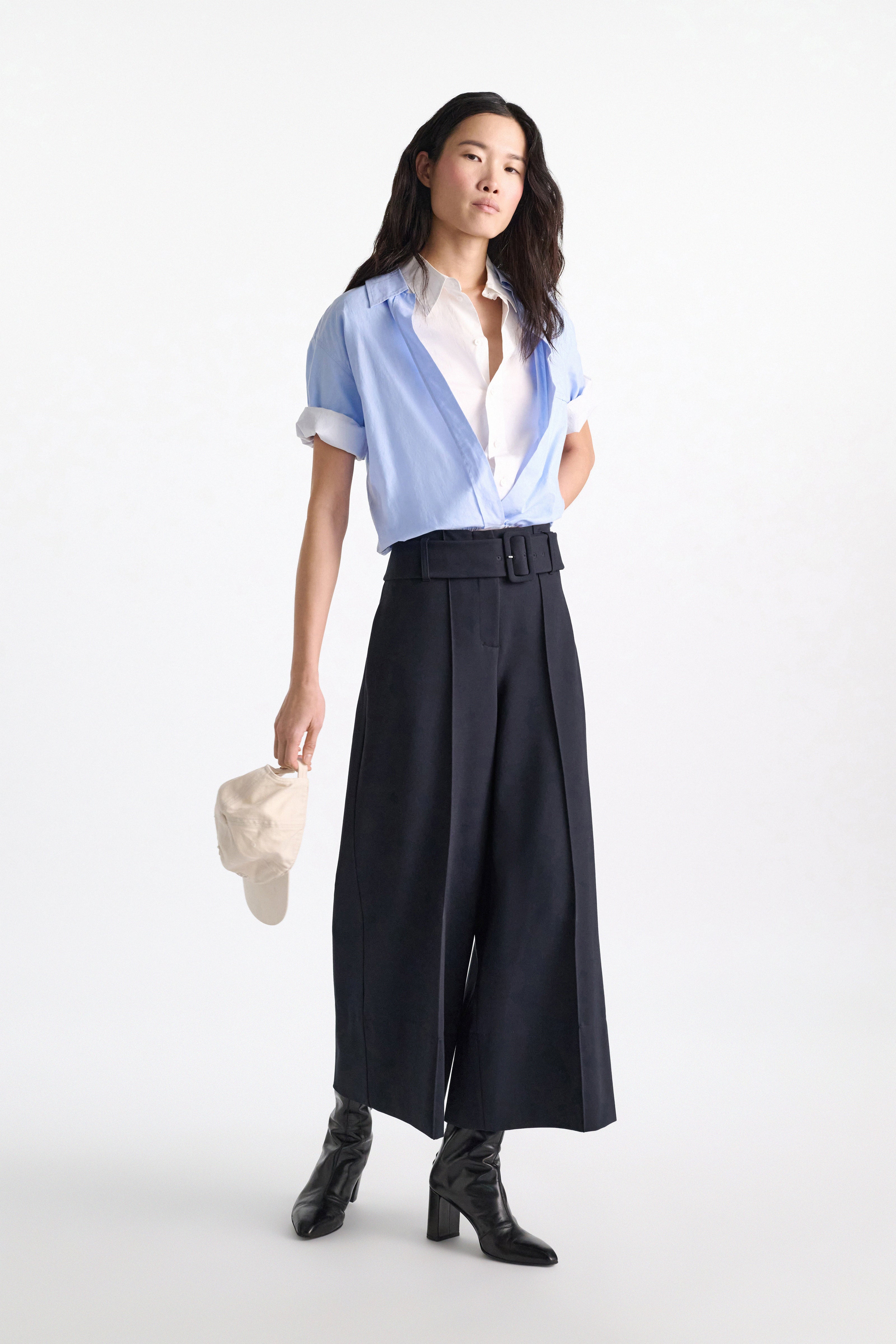Dorothee Schumacher Hose Essence Navy
