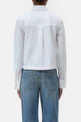 Closed Bluse Lace Detail