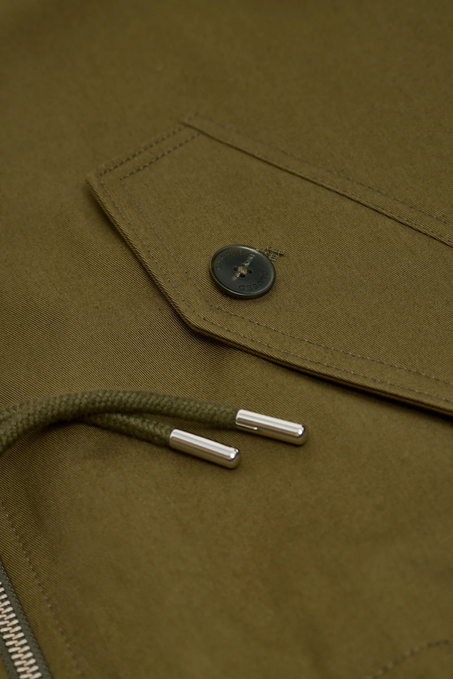 Closed Blouson Deep Olive