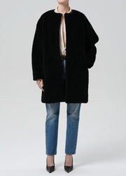 Citizens of Humanity Mantel Martina Sherpa Black