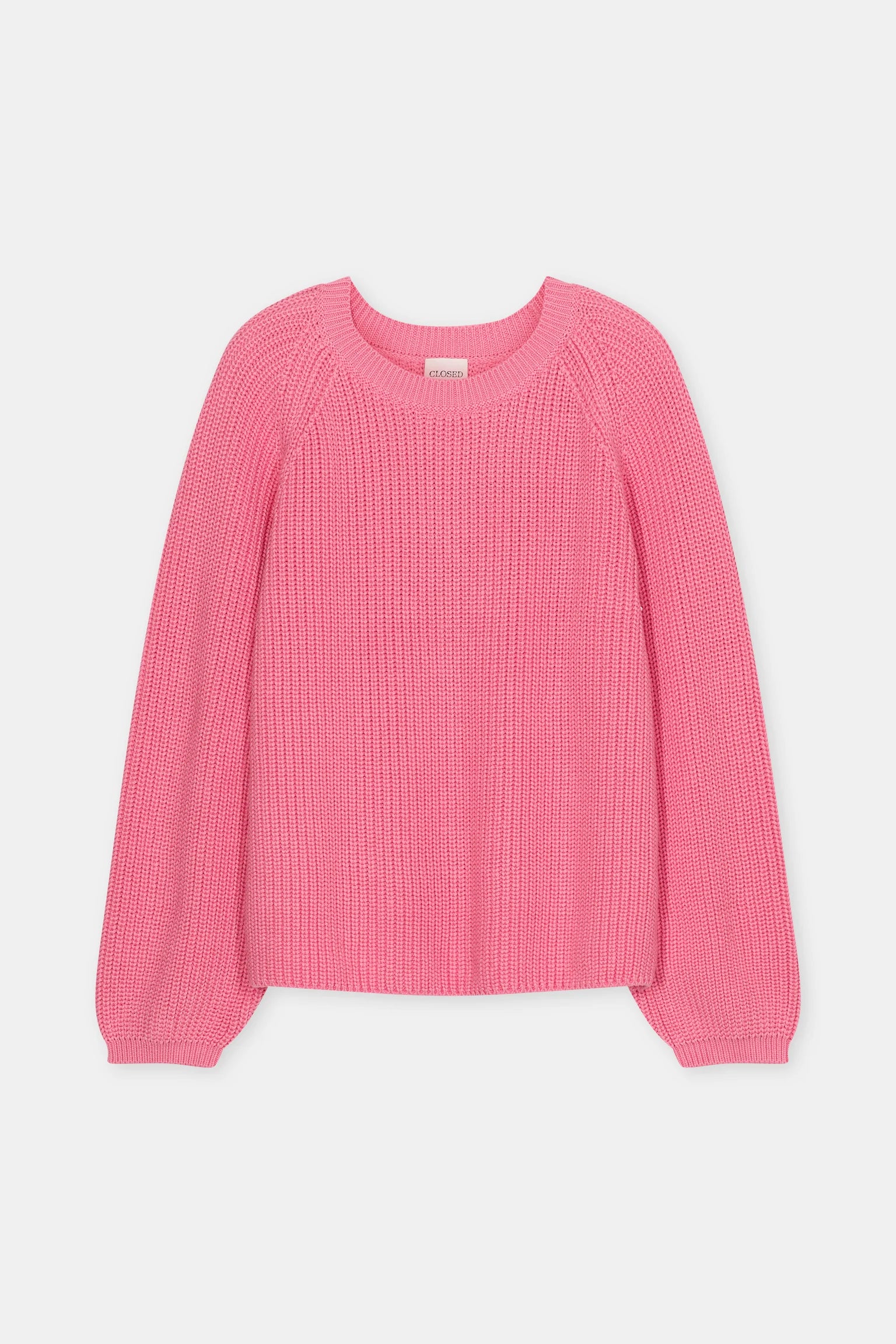 Closed Crewneck Peony Pink