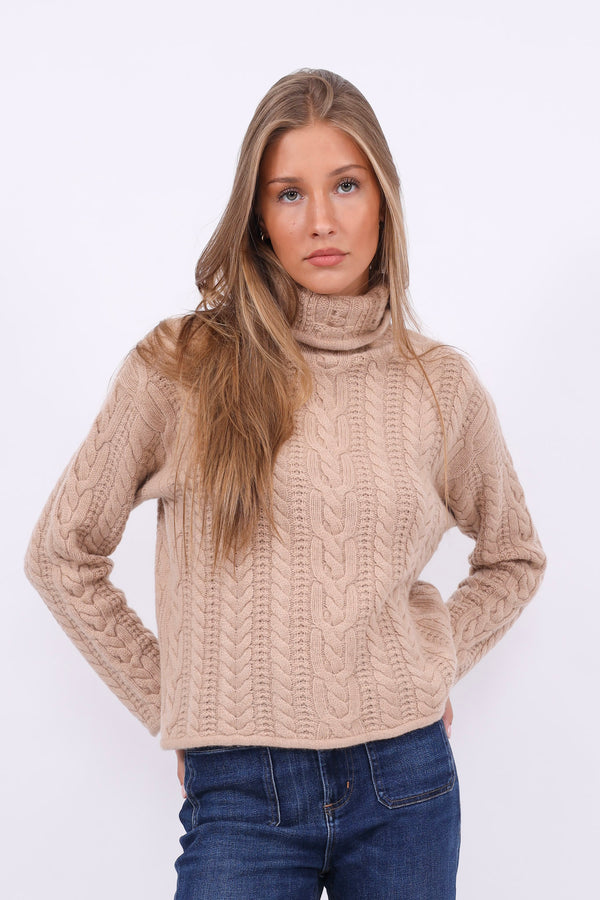 Cashmere sweater Cleo Camel