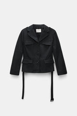 Dorothee Schumacher Jacket Luxury Layer Black