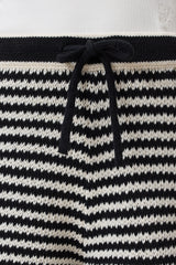 Closed Shorts Black &amp; White