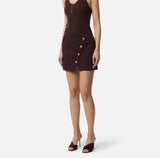 Elisabetta Franchi Rock Jewels Cacao