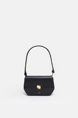 Closed Bag Suede Black