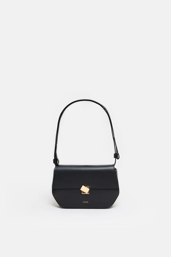 Closed Bag Wildleder Black