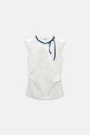 Dorothee Schumacher Top Feminine Favorites Ecru