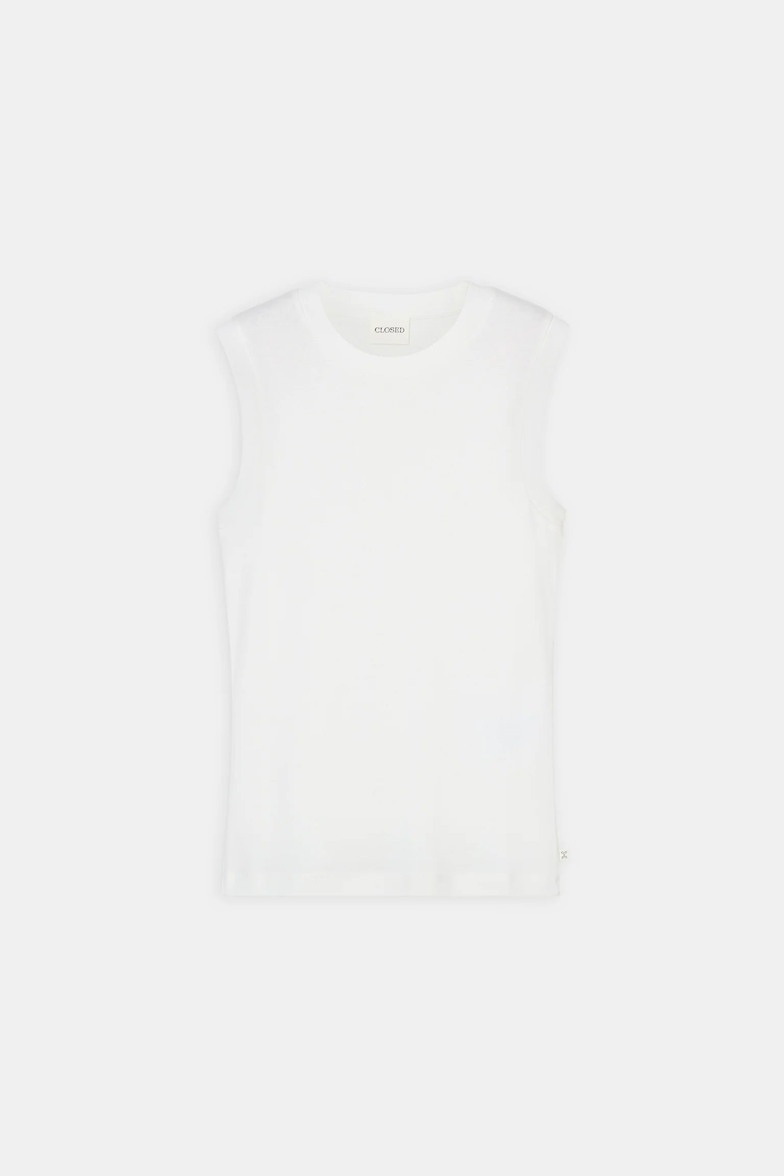 Closed Crewneck-Tank Ivory