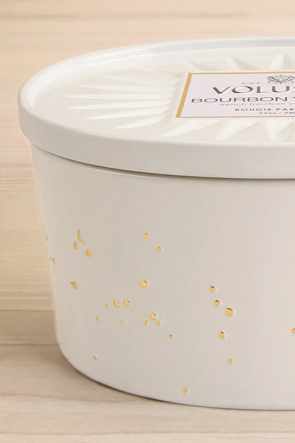 Voluspa Kerze Bourbon Vanille Oval