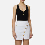 Elisabetta Franchi Top Nero