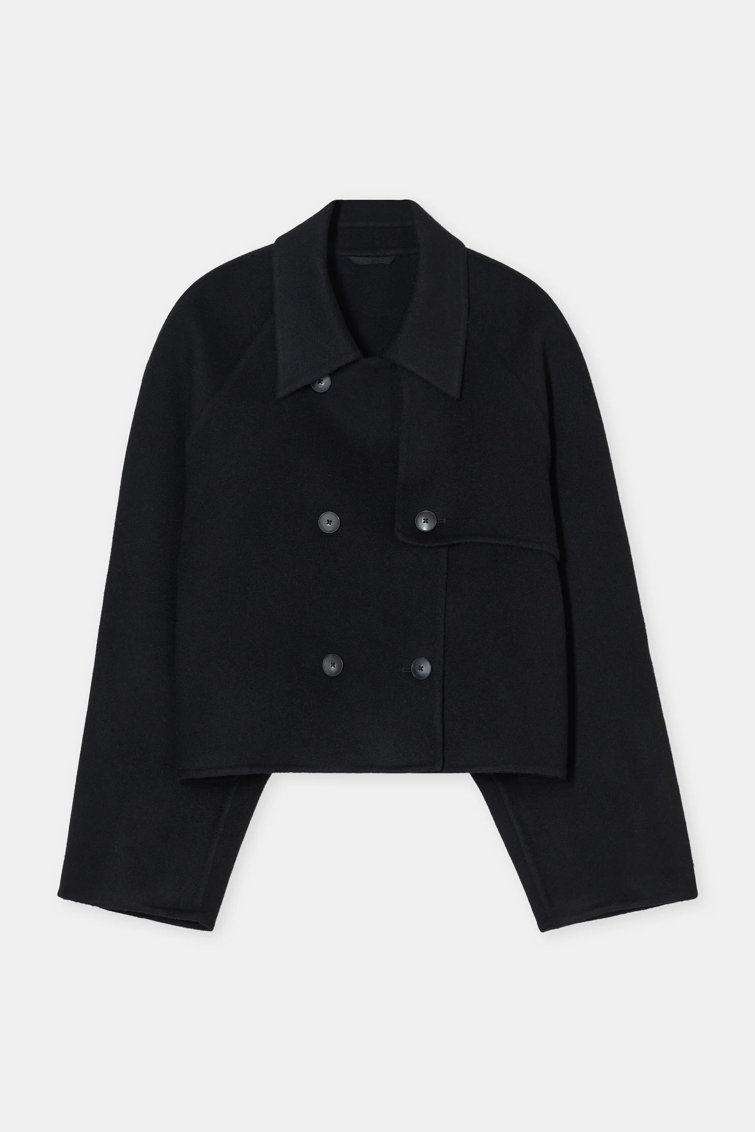 Closed Jacket Cropped Trench