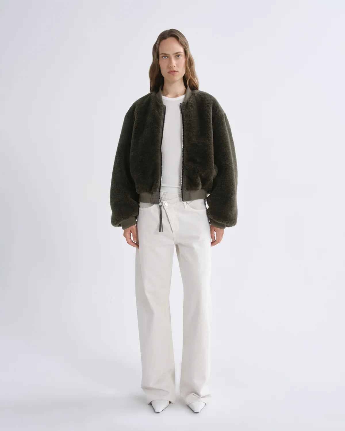 Agolde Wendejacke Bomber Frankie Fern